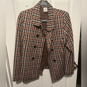 CAbi Fall Plaid Blazer